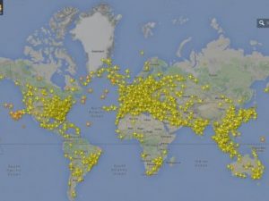 Tutto il traffico aereo nel vostro pc: Flightradar24.com
